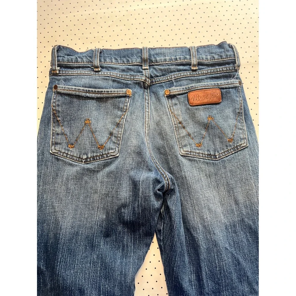 Wrangler Retro Relaxed Fit Bootcut Jeans Mens 31x29 Medium Wash Denim